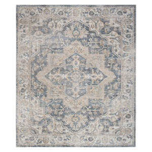 Astra Machine Washable ASW12 Grey Blue Rug