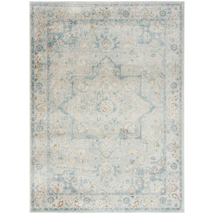 Astra Machine Washable ASW12 Light Blue Rug