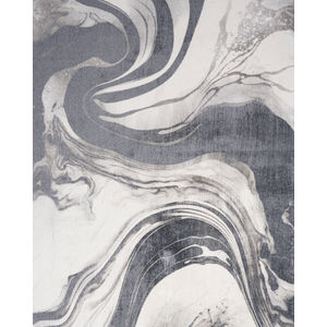 Astra Machine Washable ASW15 Ivory Grey Rug