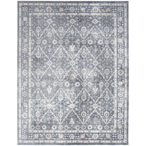Astra Machine Washable ASW16 Dark Blue Rug