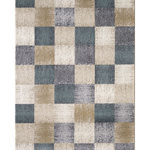 Avalon 5617 Ivory Checkered Area Rug