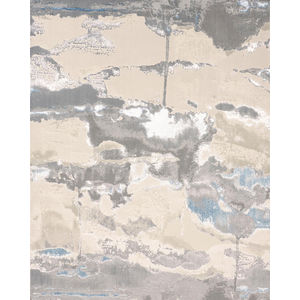 Azure 3525F Ivory/Gray/Blue Area Rug
