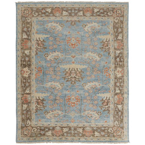Beall 6710F Blue/Brown Area Rug