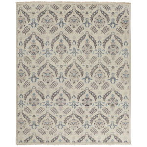 Beall 6711F Ivory/Gray/Blue Area Rug