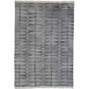 Beckett 0814F Gray/Silver/Ivory Area Rug