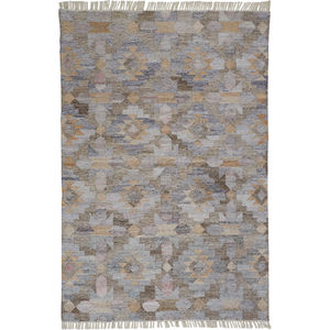 Beckett 0818F Taupe/Gray/Blue Rug