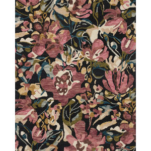 Belladonna BLM-01 Black/Berry Area Rug