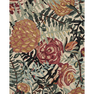 Belladonna BLM-02 Ivory/Lagoon Area Rug
