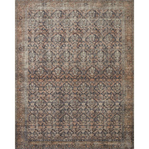 Billie BIL-01 Ink/Salmon Area Rug