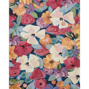 Botanical BOT-02 Navy/Multi Area Rug