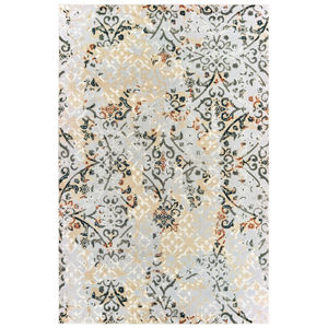 Bowen 108w Grey/Gold Area Rug
