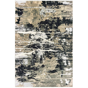 Bowen 109e Black/Gold Area Rug