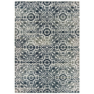 Bowen 5506e Navy/Ivory Area Rug