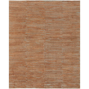 Braeside T8005 Orange/Gray Area Rug