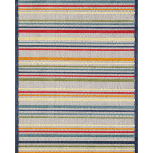 Calla 6927 Ivory/Multi Stripes Area Rug