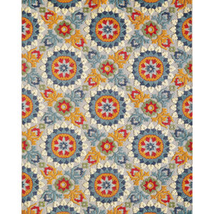 Calla 6931 Ivory/Multi Manor Area Rug
