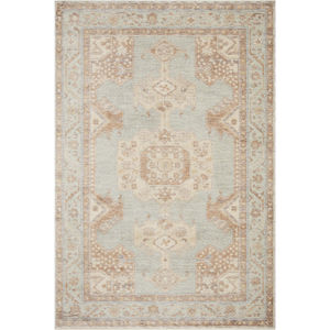 Carlisle CAR-01 Seafoam/Taupe Area Rug