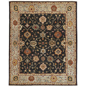 Carrington 6500F Black/Gold/Gray Area Rug