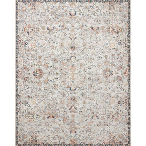 Cassandra CSN-03 Dove/Navy Area Rug
