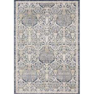 Cavett CAV06 Blue/Gold Area Rug
