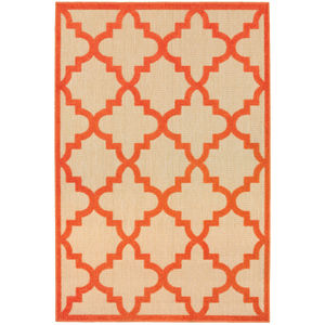 Cayman 660o Sand/Orange Area Rug