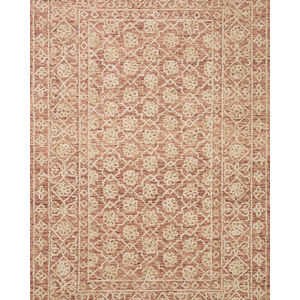 Cecelia CEC-01 Rust/Natural Area Rug