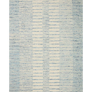 Chris CHR-01 Ivory/Denim Area Rug