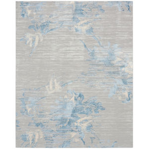 Ck005 Enchanting ECH01 Grey/Sky Area Rug