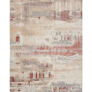 Ck005 Enchanting ECH02 Grey/Rust Area Rug