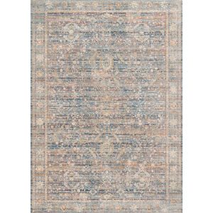 Claire CLE-06 Blue/Sunset Area Rug