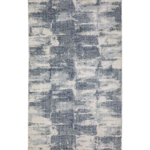 Clarke CLA07 Blue/Ivory Area Rug