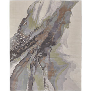 Clio 39K2F Green/Purple/Ivory Rug