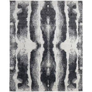 Coda 8930F Black/White Area Rug