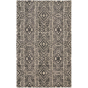Colton 8627F Gray/Black/Ivory Area Rug