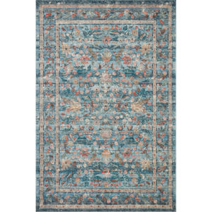 Courtyard COU-03 Blue Area Rug