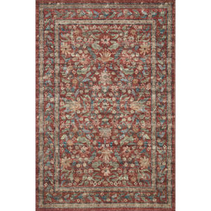 Courtyard COU-03 Crimson Area Rug