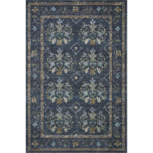 Courtyard COU-04 Navy Area Rug
