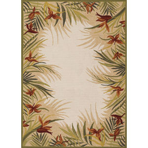 Covington Tropic Gardens Sand/Multi Area Rug