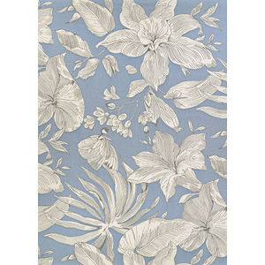 Dolce Flora Ice Area Rug