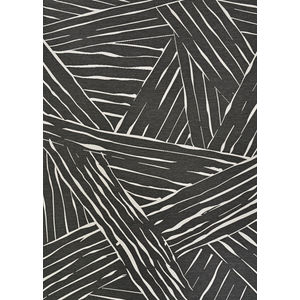 Dolce Parquet Charcoal Area Rug