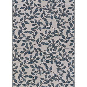 Dolce Summer Ivy Ivory Slate Blue Area Rug