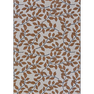Dolce Summer Ivy Ivory Terracotta Area Rug