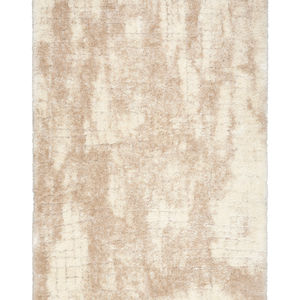 Dreamy Shag DRS01 Ivory Beige Area Rug