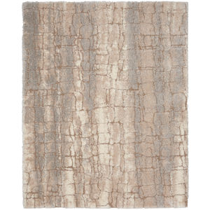 Dreamy Shag DRS09 Ivory Beige Area Rug
