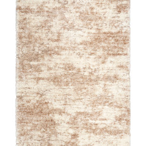 Dreamy Shag DRS10 Ivory Dark Beige Area Rug