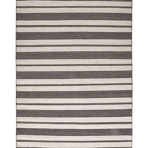 Duprine 0560F Black/White/Ivory Rug
