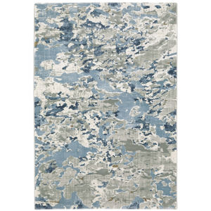 Easton 3317e Grey/Blue Area Rug