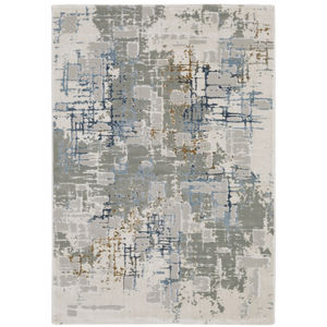 Easton 8111x Ivory/Blue Area Rug