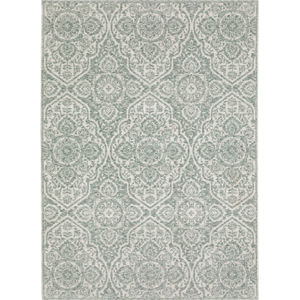 Echo ECH02 Green/Ivory Area Rug