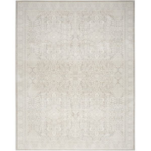 Eco Cycle ECY01 Silver Ivory Area Rug